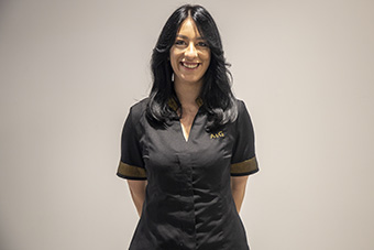 parrucchiera del salone di Andrea & Giulio Hair and Relax