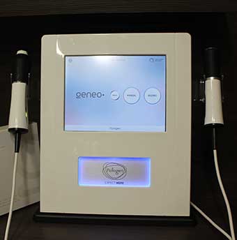 macchinario Geneo per trattamenti estetici sul viso